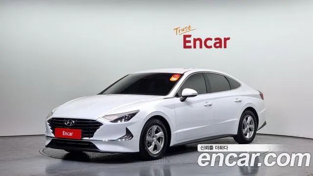 Hyundai Sonata (DN8) 2021 Белый из Кореи