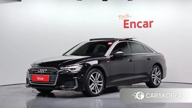 Audi A6 (C8) 2021 Черный из Кореи