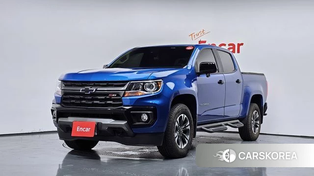 Chevrolet (GM Daewoo) Real New Colorado 2021 Синий из Кореи
