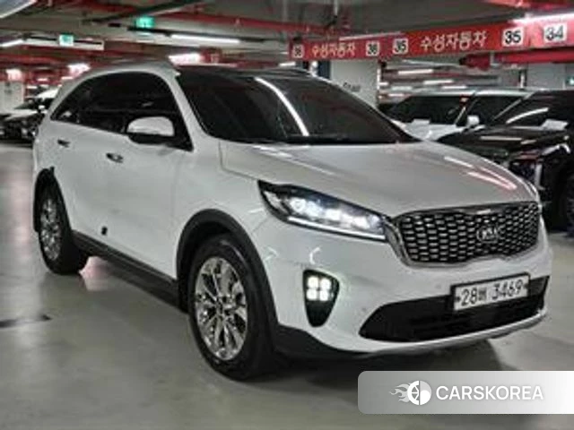 Kia The New Sorento 2018 Белый из Кореи