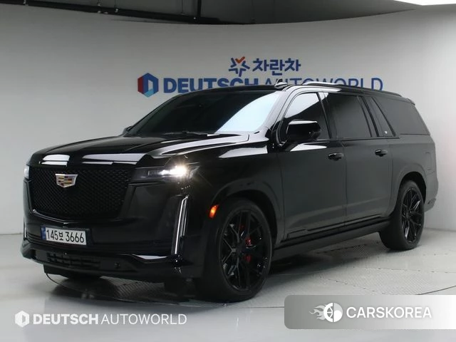 Cadillac Escalade 5th Generation 2023 Черный из Кореи