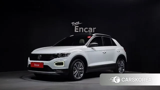 Volkswagen T-Roc 2022 Белый из Кореи