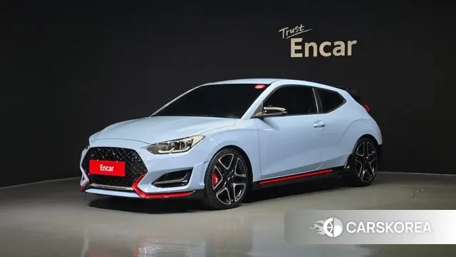 Hyundai Veloster (JS) 2020 Небесно-голубой из Кореи