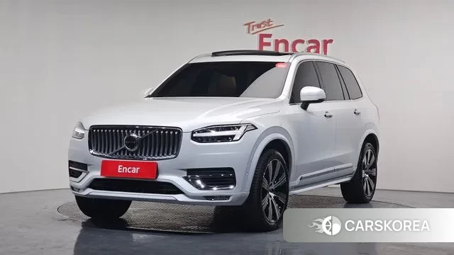 Volvo XC90 second Generation 2022 Белый из Кореи