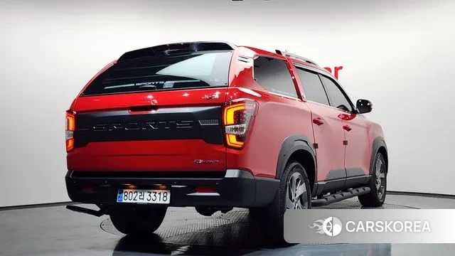 Ssangyong The New Rexton Sport 2023 Красный из Кореи