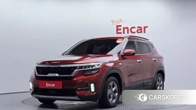 Kia Seltos 2021 Оранжевый из Кореи