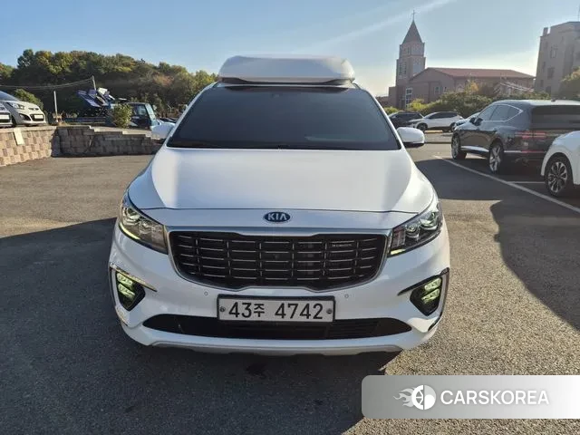Kia The New Carnival 2019 Белый из Кореи