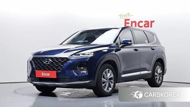 Hyundai Santa Fe TM 2019 Синий из Кореи