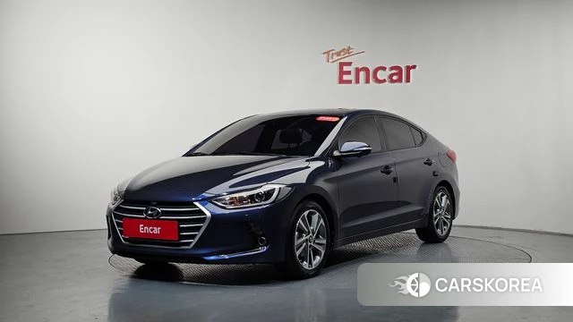 Hyundai Avante AD 2018 Синий из Кореи