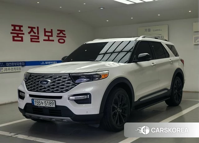 Ford Explorer 6th Generation 2021 Белый из Кореи