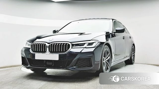 BMW 5 Series (G30) 2021 Синий из Кореи