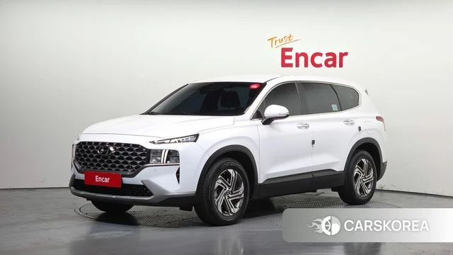 Hyundai The New Santa Fe 2022 Белый из Кореи