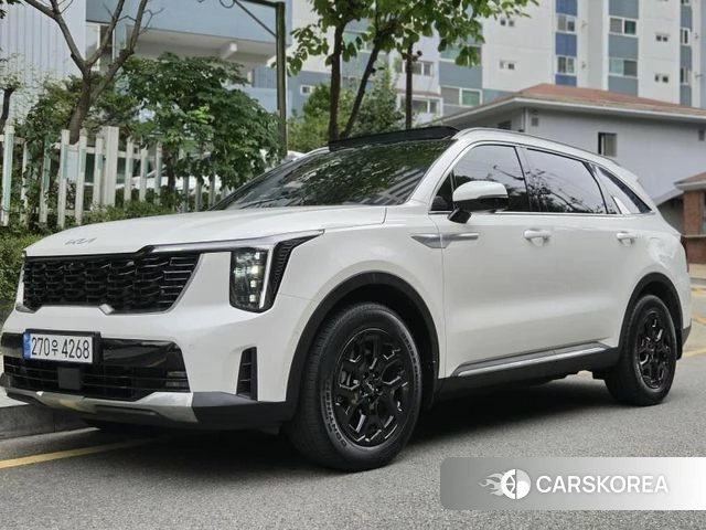 Kia The New Sorento 4th Generation 2024 Белый из Кореи