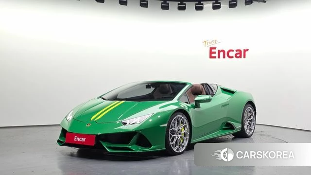 Lamborghini Huracan 2022 Зеленый из Кореи