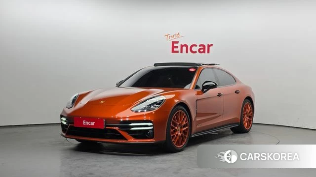 Porsche Panamera (971) 2021 Оранжевый из Кореи