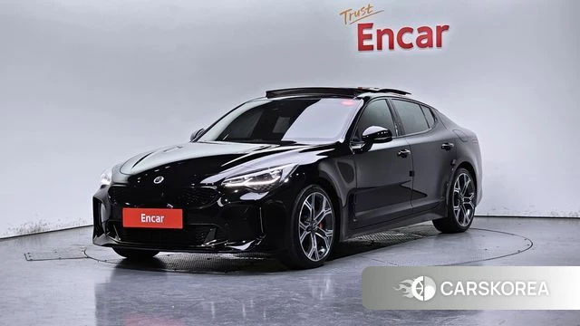 Kia Stinger 2018 Черный из Кореи
