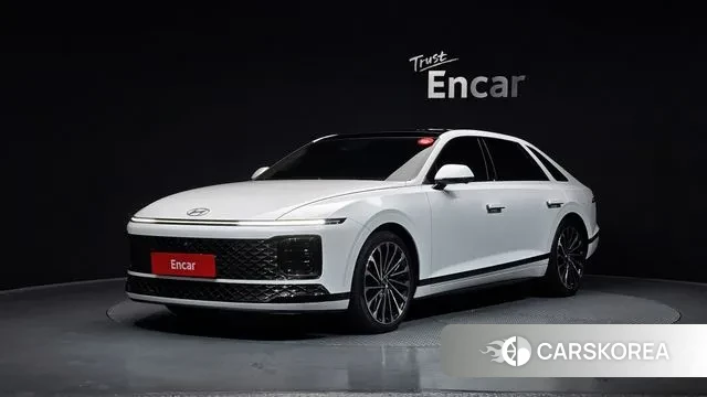 Hyundai Grandeur Hybrid (GN7) 2023 Белый из Кореи