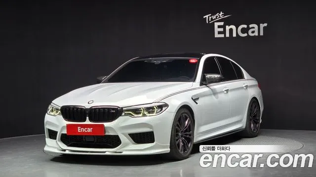 BMW M5 (F90) 2018 Белый из Кореи