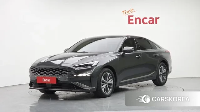 Kia K8 Hybrid 2023 Серый из Кореи