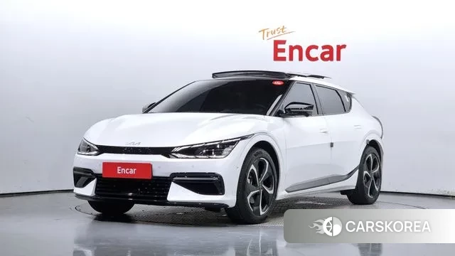Kia EV6 2023 Белый из Кореи