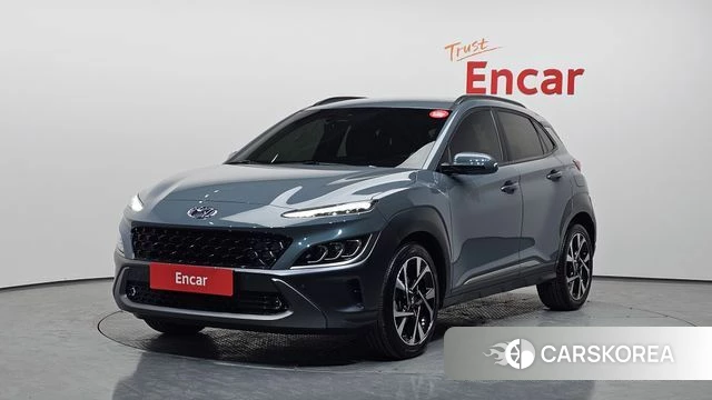 Hyundai The New Kona 2022 Небесно-голубой из Кореи