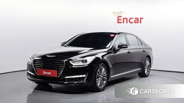 Genesis EQ900 2018 Черный из Кореи