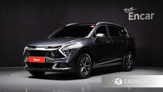 Kia Sportage 5th Generation Hybrid 2023 Серый из Кореи