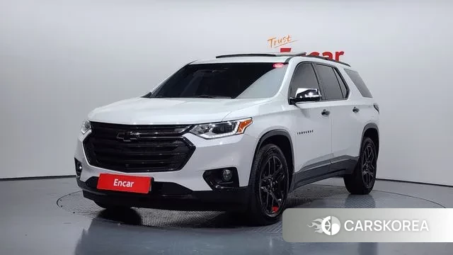 Chevrolet (GM Daewoo) Traverse 2021 Белый из Кореи