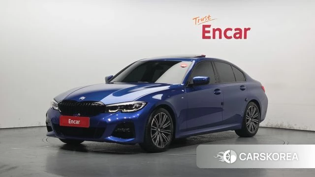 BMW 3 Series (G20) 2021 Синий из Кореи