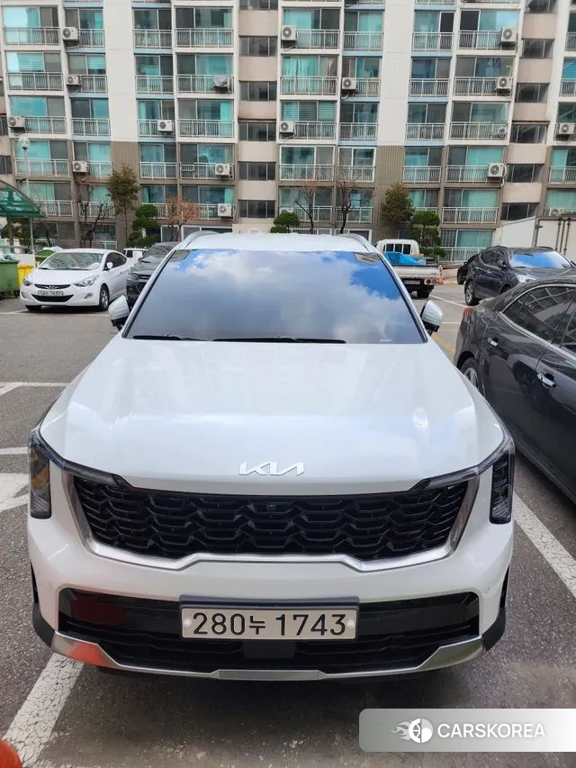 Kia The New Sorento 4th Generation 2024 Белый из Кореи