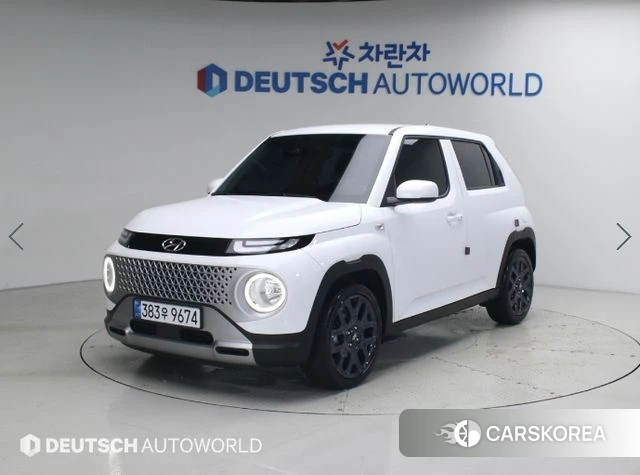 Hyundai Casper 2021 Белый из Кореи