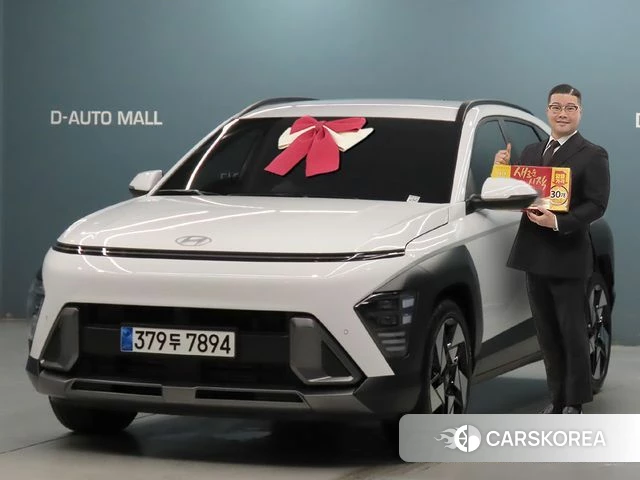 Hyundai Kona (SX2) 2024 Белый из Кореи