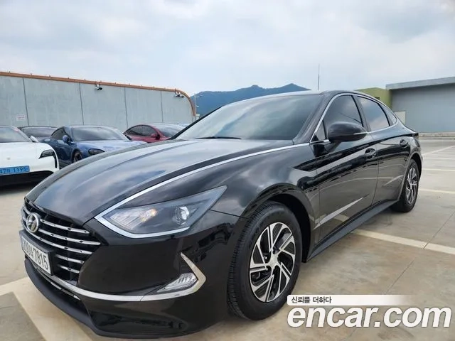 Hyundai Sonata Hybrid (DN8) 2020 Черный из Кореи