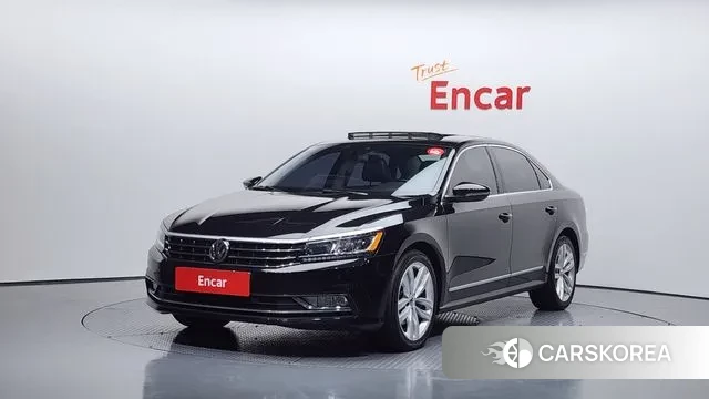 Volkswagen The New Passat 2018 Черный из Кореи
