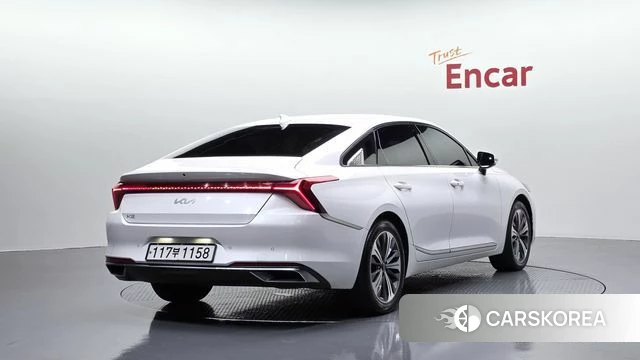 Kia K8 2021 Белый из Кореи
