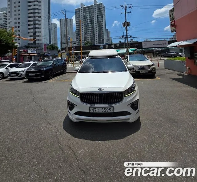 Kia The New Carnival 2019 Белый из Кореи