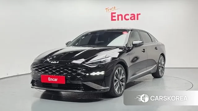 Kia K8 2021 Черный из Кореи