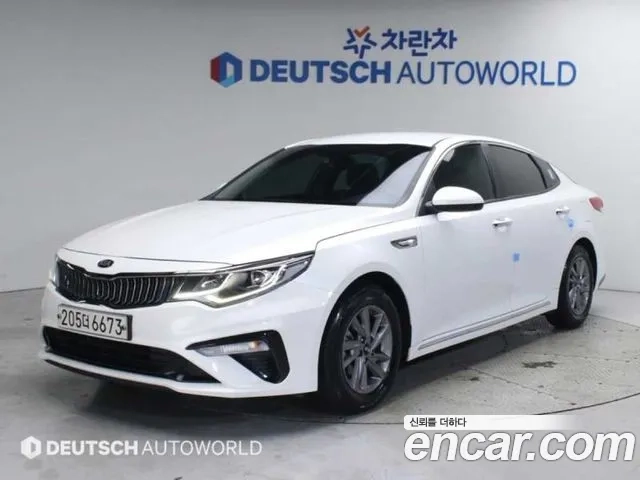 Kia The New K5 2nd generation 2018 Белый из Кореи