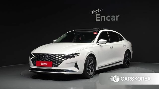 Hyundai The New Grandeur IG Hybrid 2022 Белый из Кореи