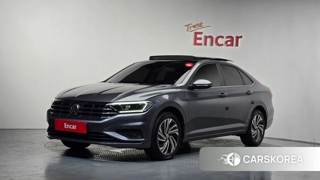 Volkswagen 7th Generation of Jetta 2021 Серый из Кореи