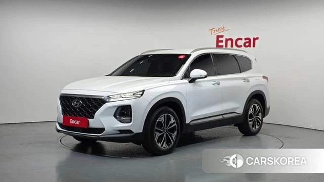 Hyundai Santa Fe TM 2019 Белый из Кореи