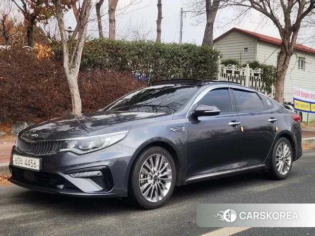 Kia The New K5 2nd generation 2018 Серый из Кореи