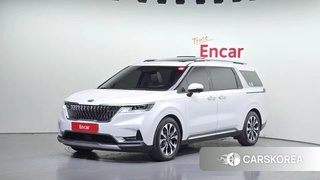 Kia Carnival 4th generation 2021 Белый из Кореи