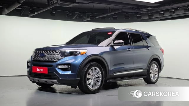Ford Explorer 6th Generation 2020 Синий из Кореи