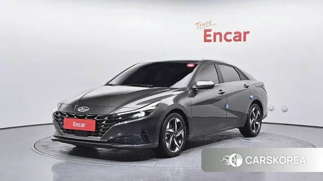 Hyundai Avante (CN7) 2021 Серый из Кореи