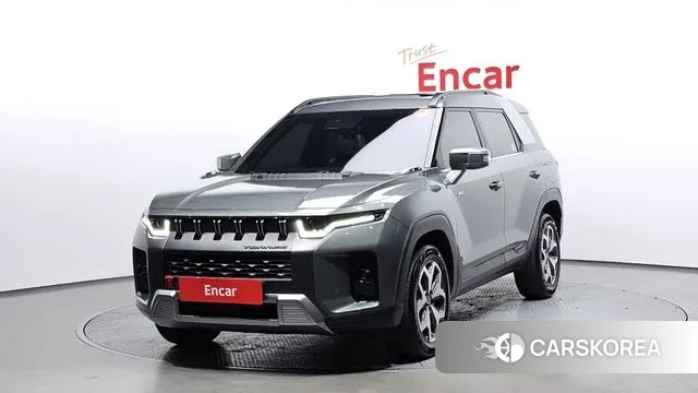 Ssangyong Torres 2023 Зеленый из Кореи