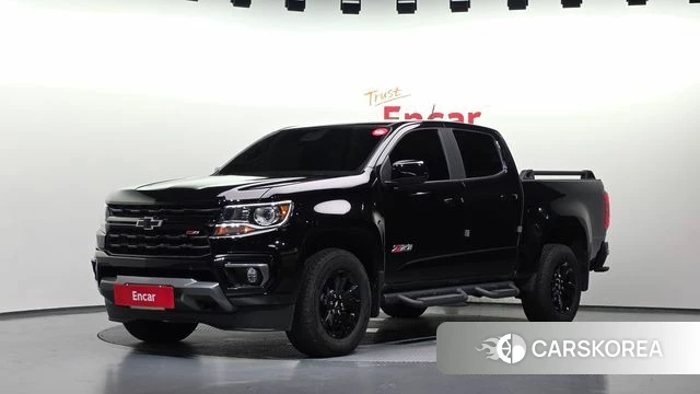 Chevrolet (GM Daewoo) Real New Colorado 2022 Черный из Кореи
