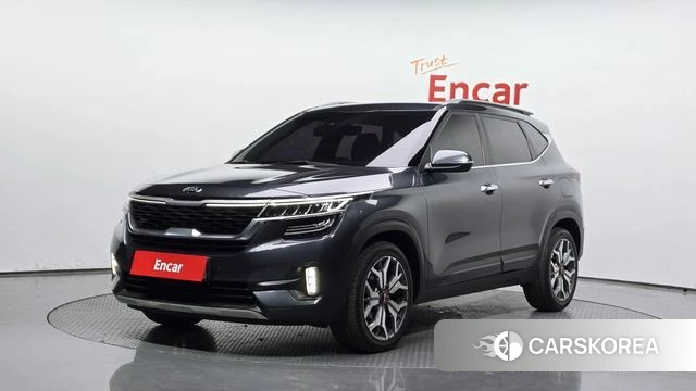 Kia Seltos 2020 Серый из Кореи