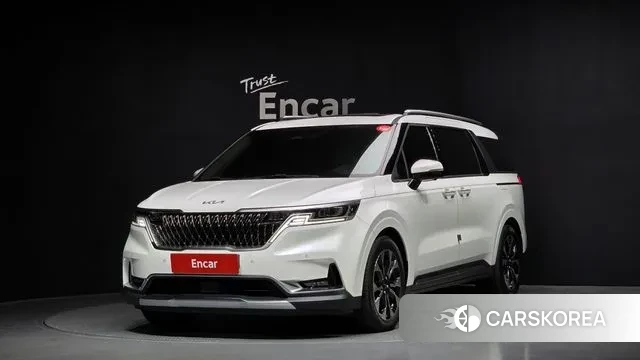Kia Carnival 4th generation 2021 Белый из Кореи