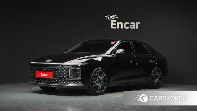 Hyundai Grandeur Hybrid (GN7) 2023 Черный из Кореи